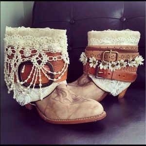 Custom made cowboy boots